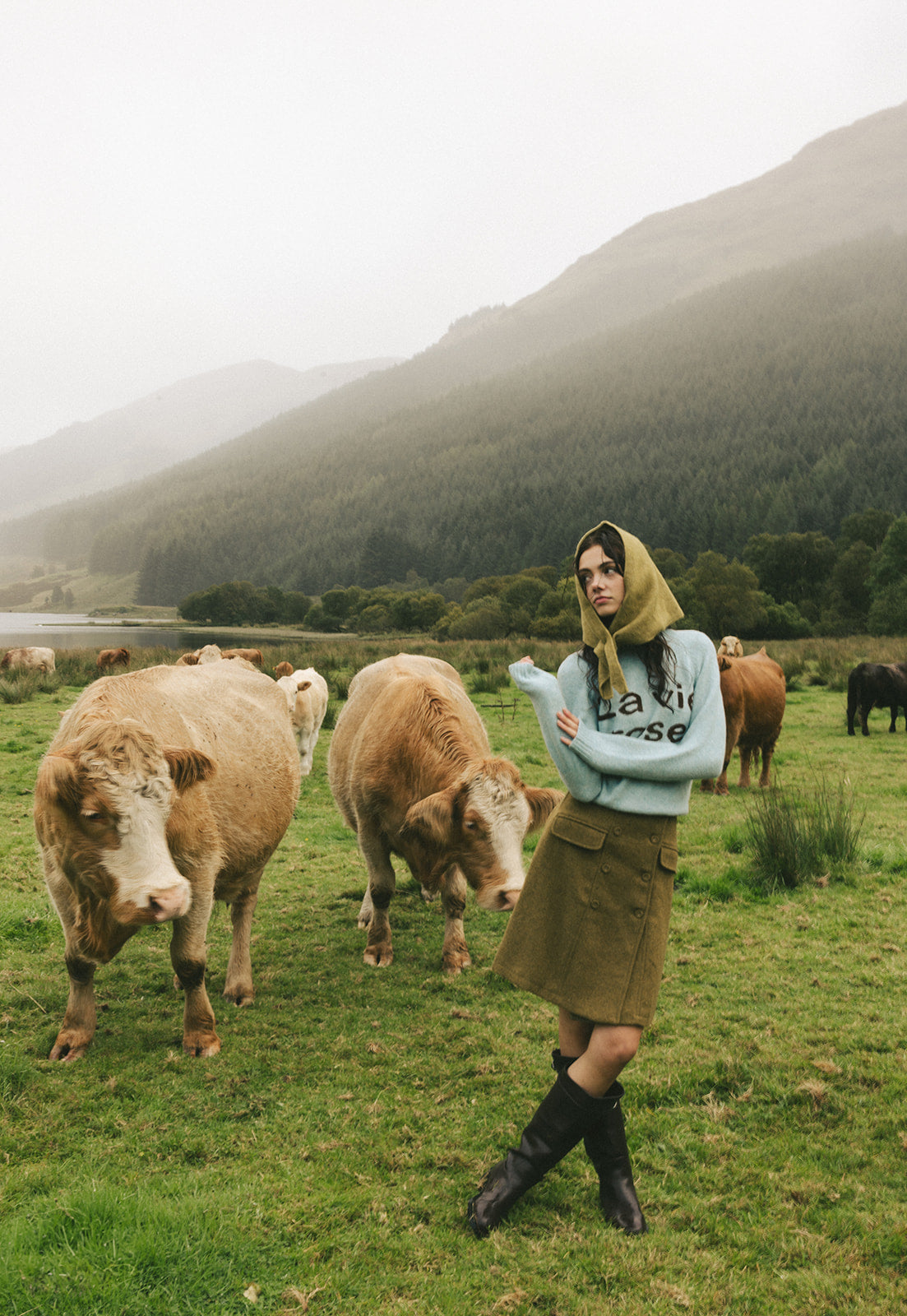 The Evergreen Skirt