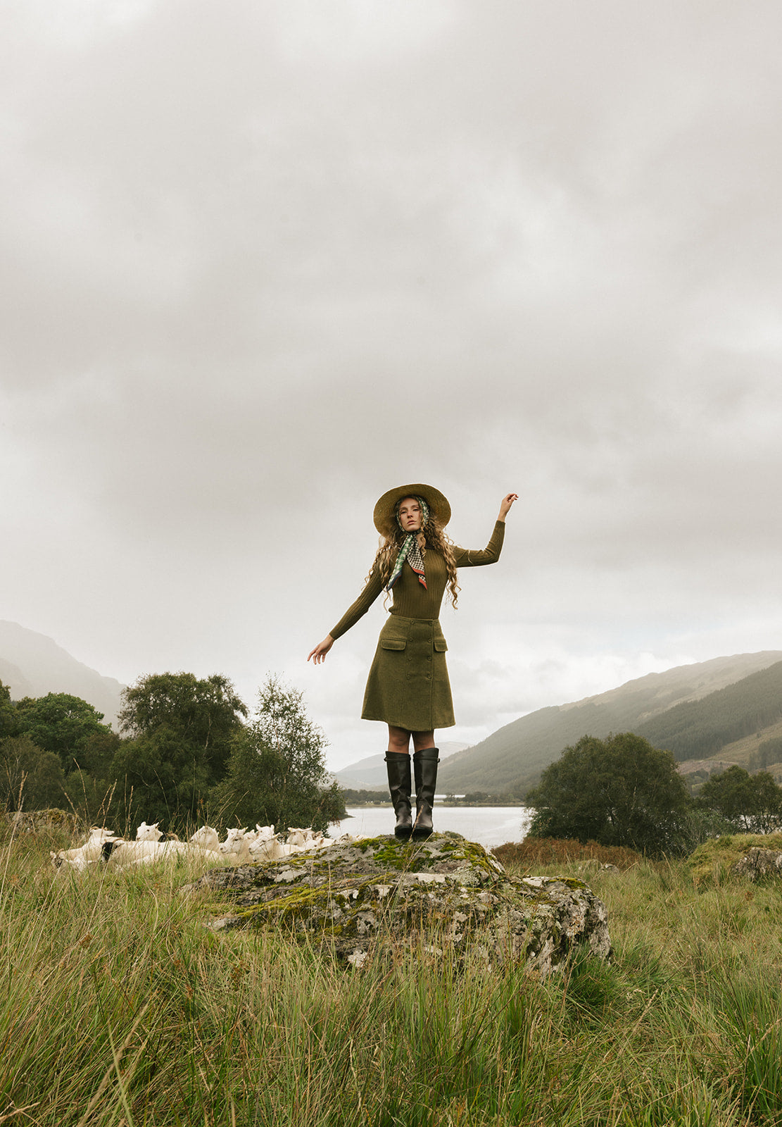 The Evergreen Skirt