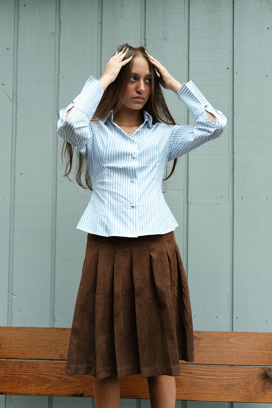 The Harlow blouse